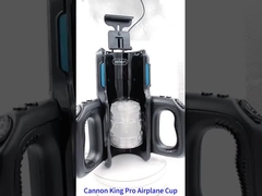 পুরুষ স্বয়ংক্রিয় হস্তমৈথুন মেশিন টেলিস্কোপিক ধাক্কা বিমান কাপ